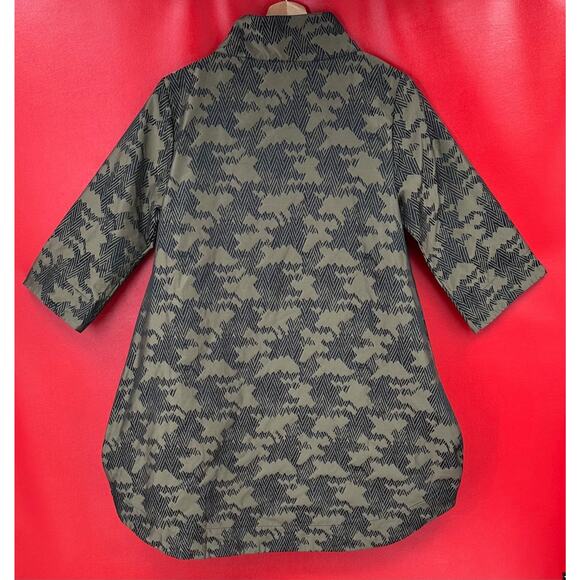 Bryn Walker Pennie Memory Crunch Jacquard Geo Vest Pants, Jacket 3-Piece Set XXS - Picture 9 of 16